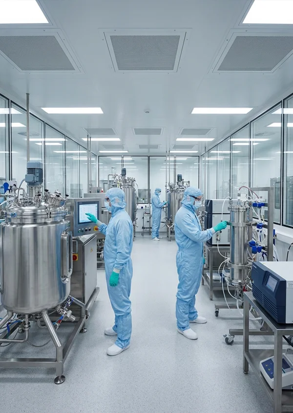Biofarmaceutico e bioprocessamento