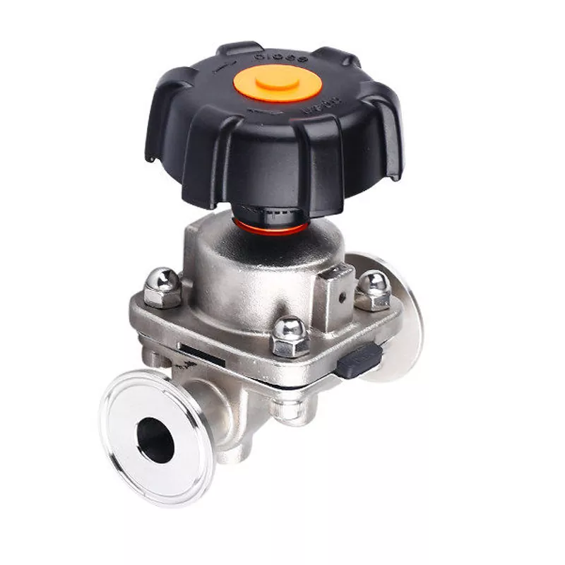 Valvola a membrana Tri Clamp
